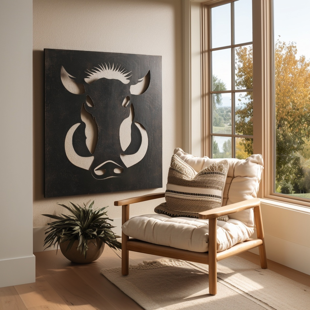 The Wild Boar - Metal Wall Art