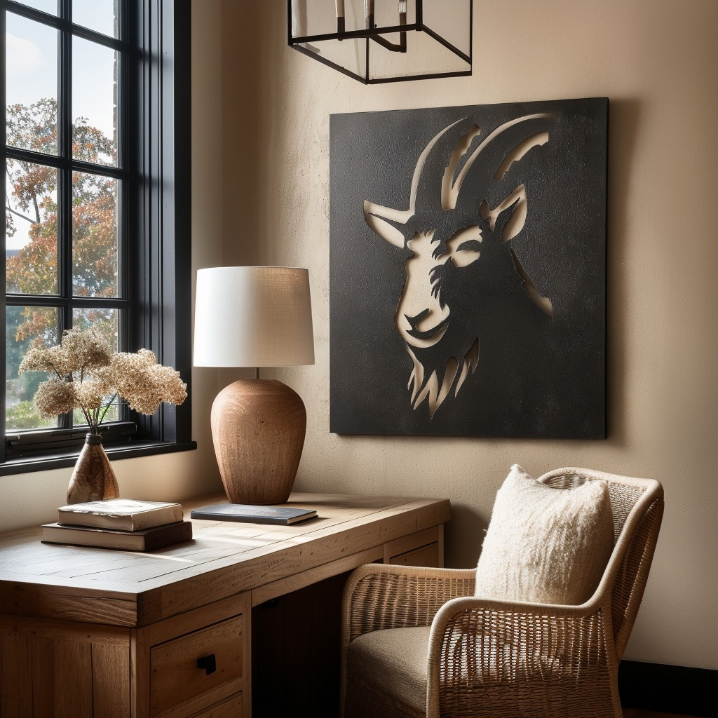 The Billy Goat - Metal Wall Art