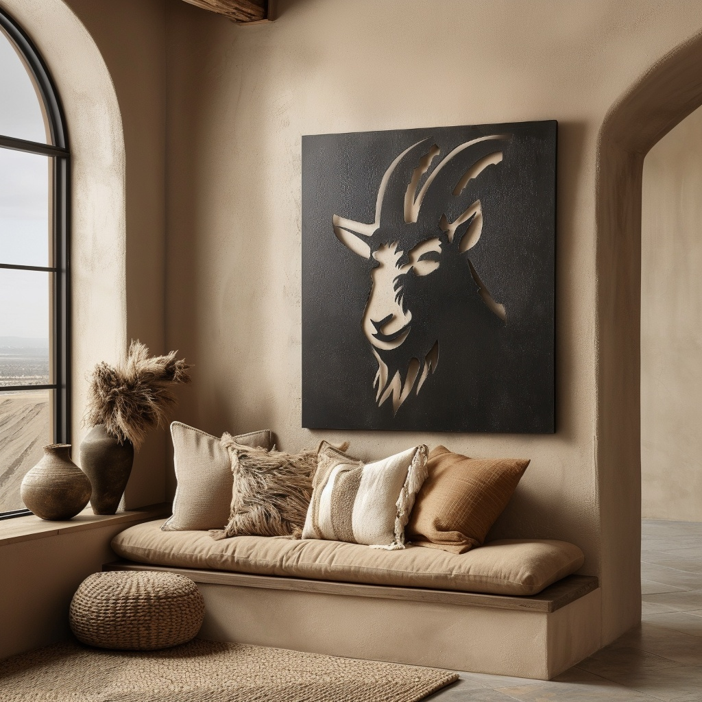 The Billy Goat - Metal Wall Art