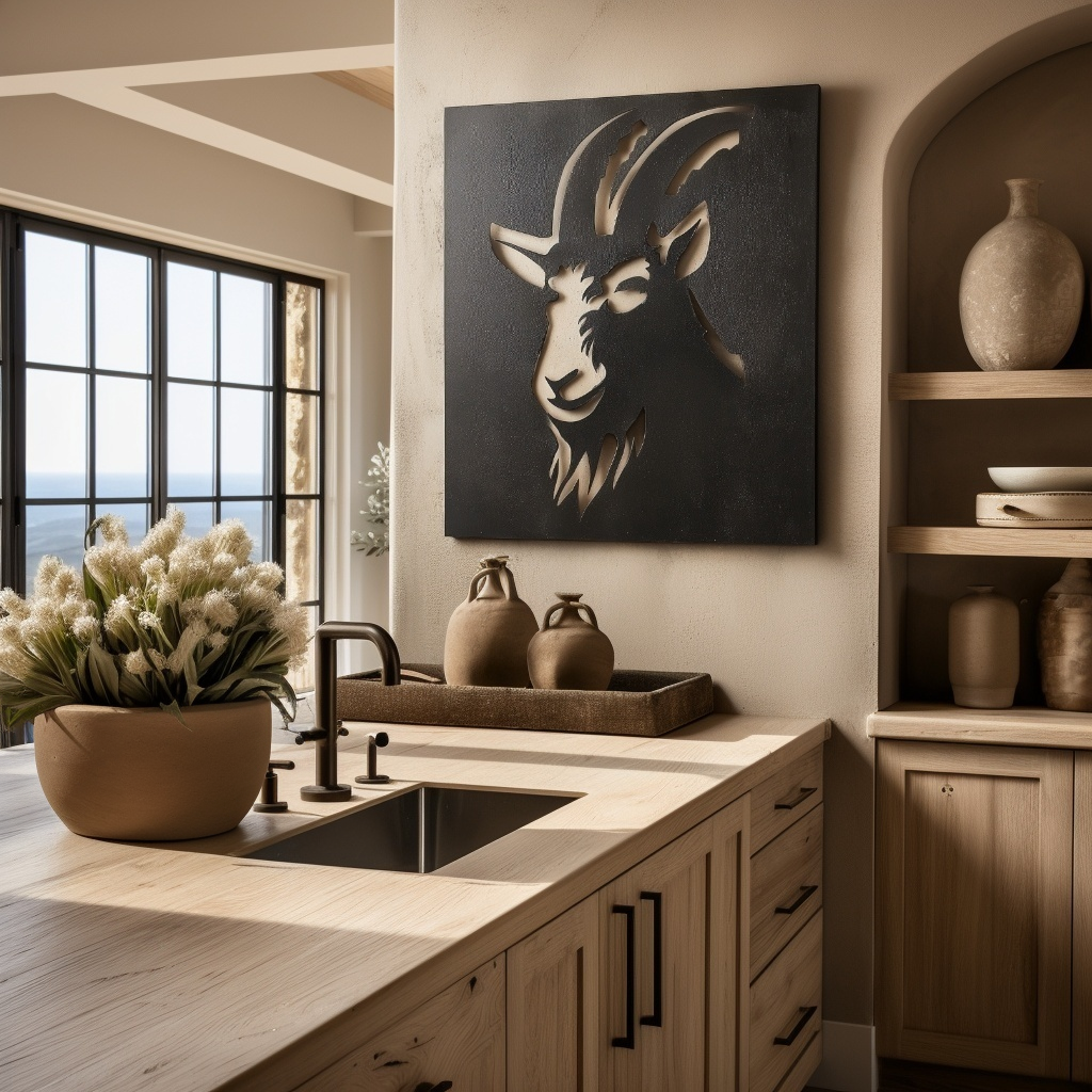 The Billy Goat - Metal Wall Art