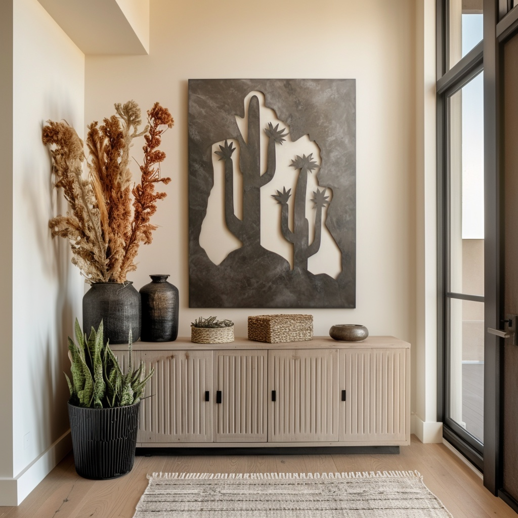 The San Pedro Cactus - Metal Wall Art