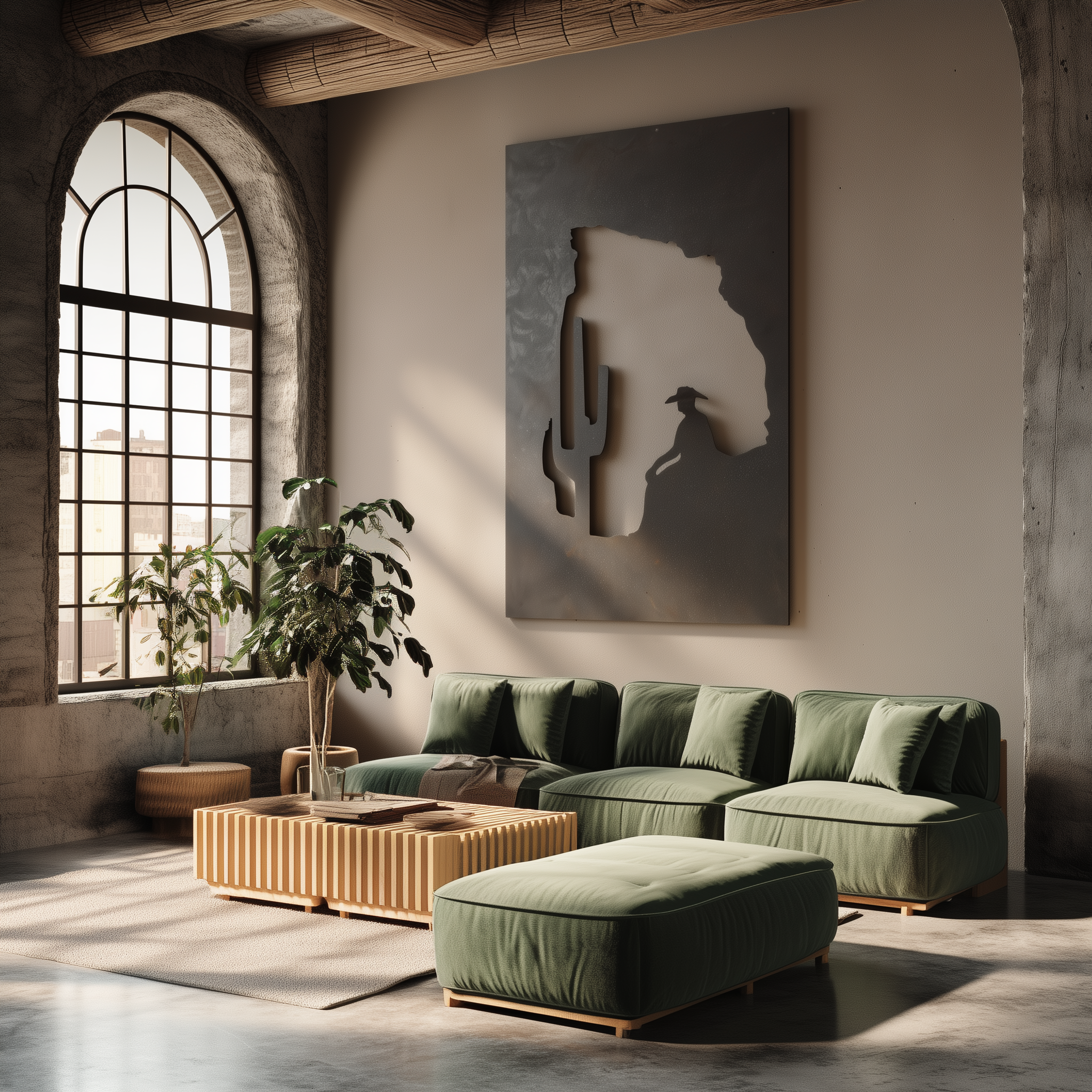 The Mesa - Metal Wall Art