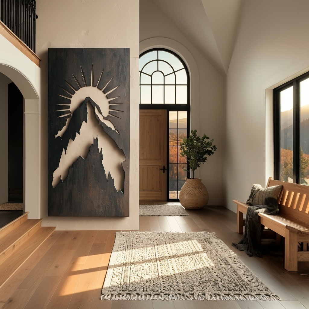 The Mount Whitney - Metal Wall Art