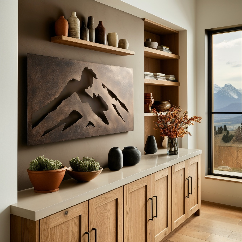 The Mount Baker - Metal Wall Art