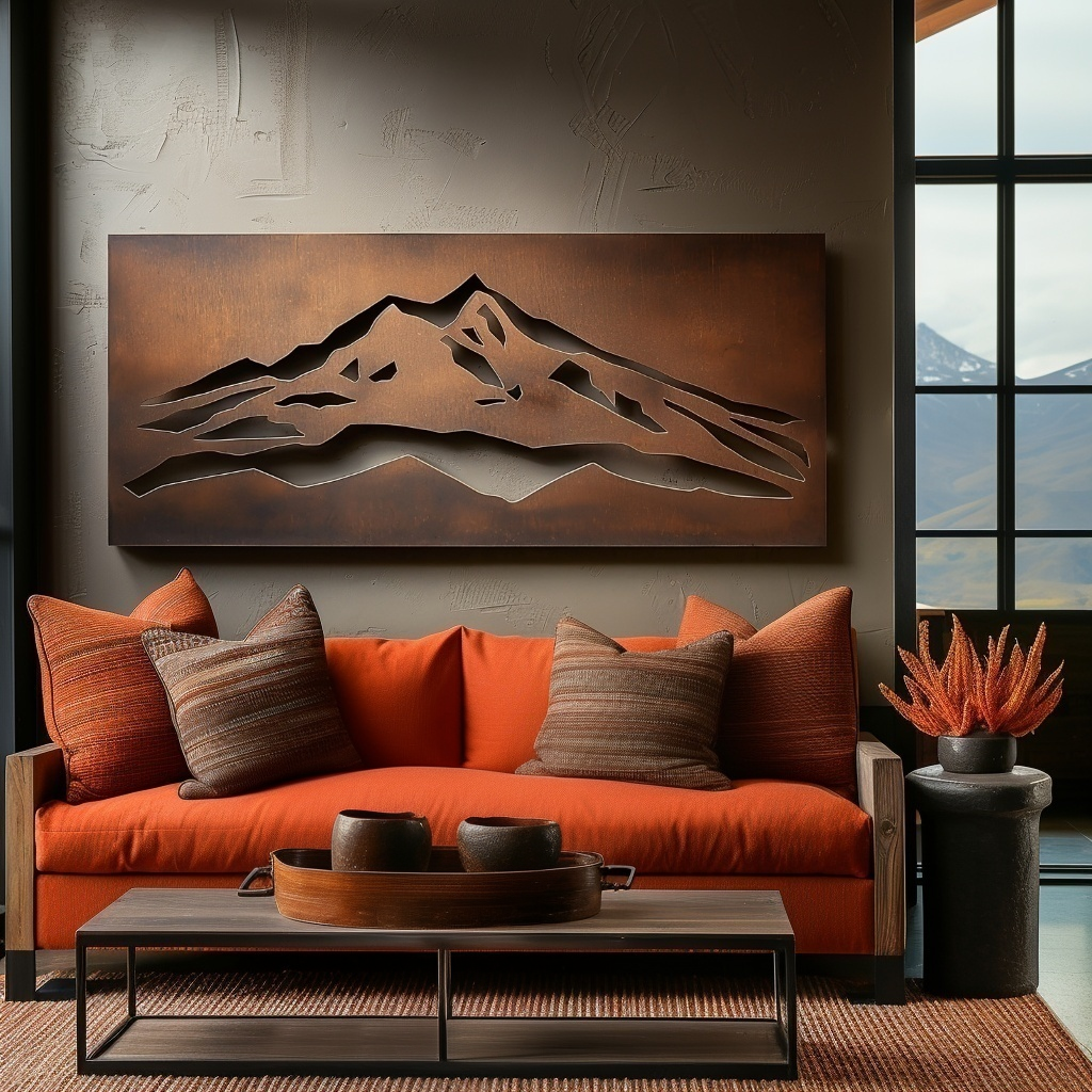 The Mount Shasta - Metal Wall Art