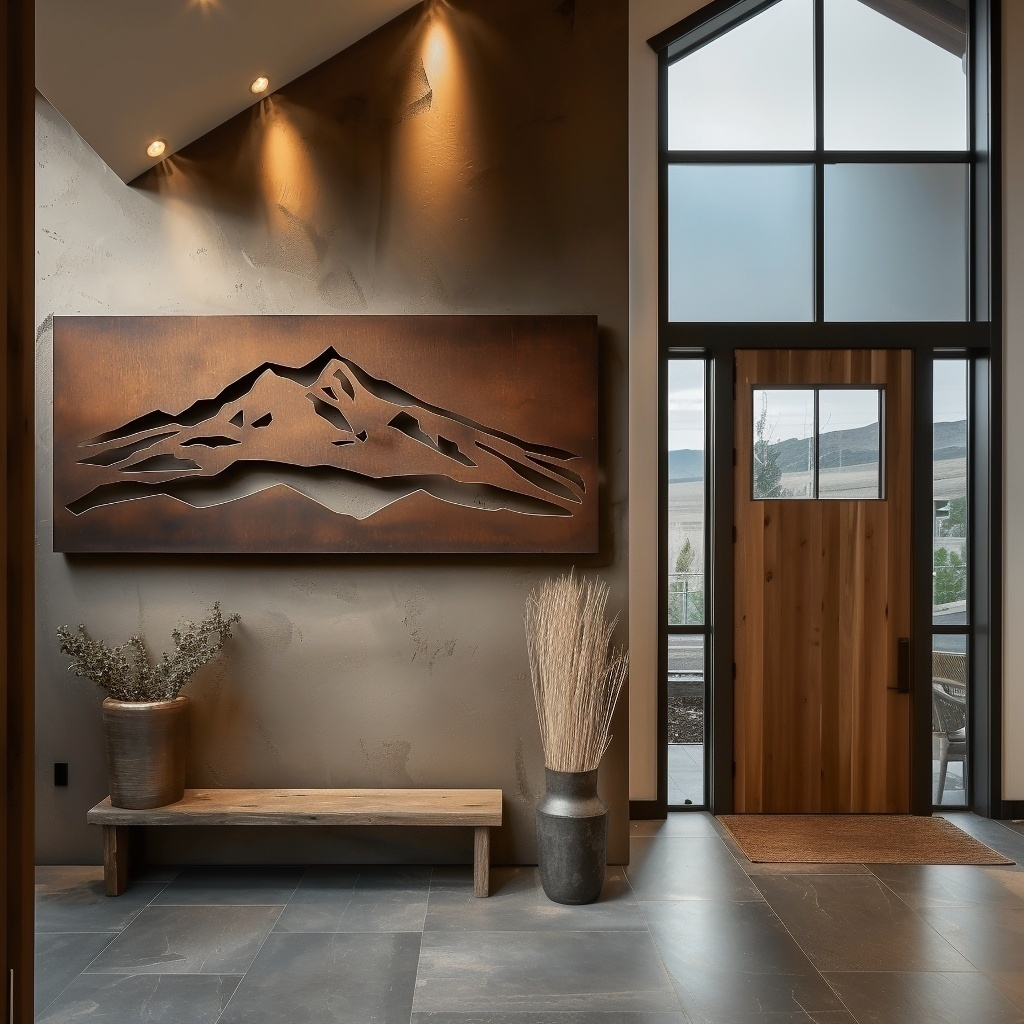 The Mount Shasta - Metal Wall Art