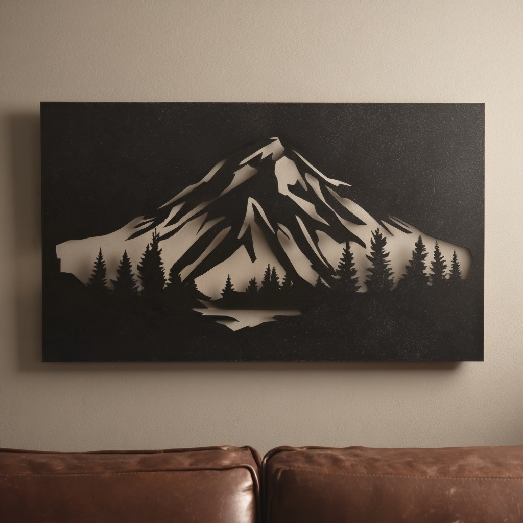 The Denali - Metal Wall Art