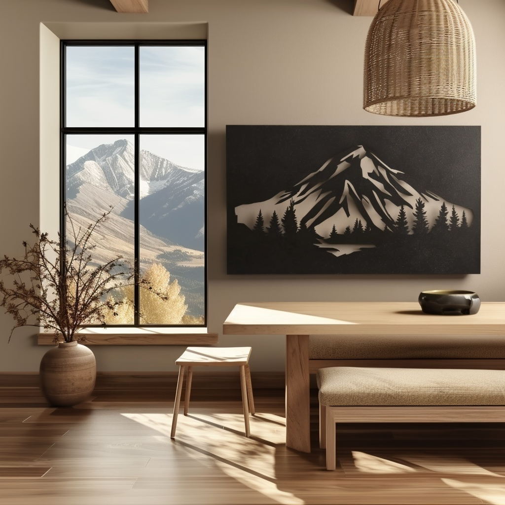 The Denali - Metal Wall Art