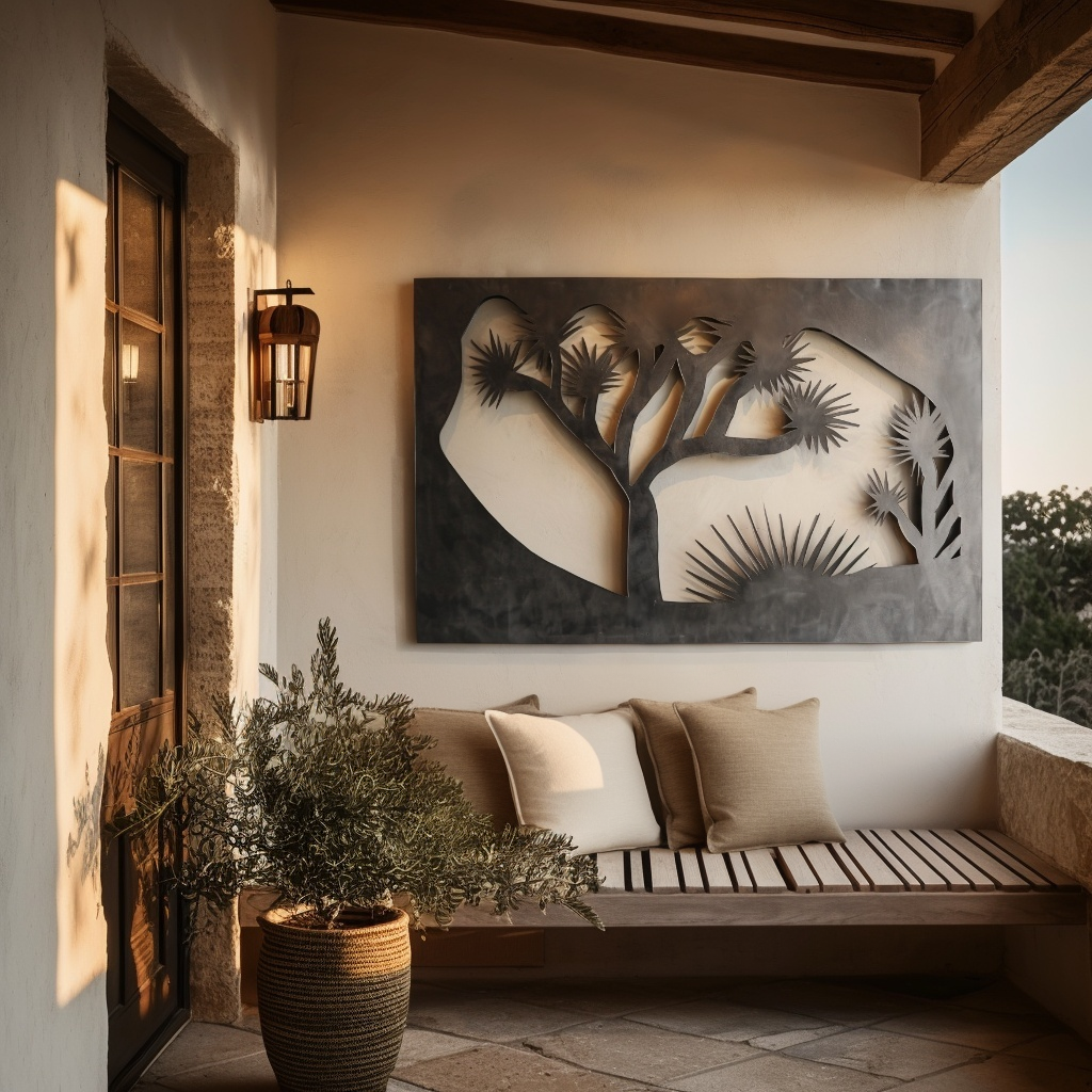 The Joshua Tree - Metal Wall Art