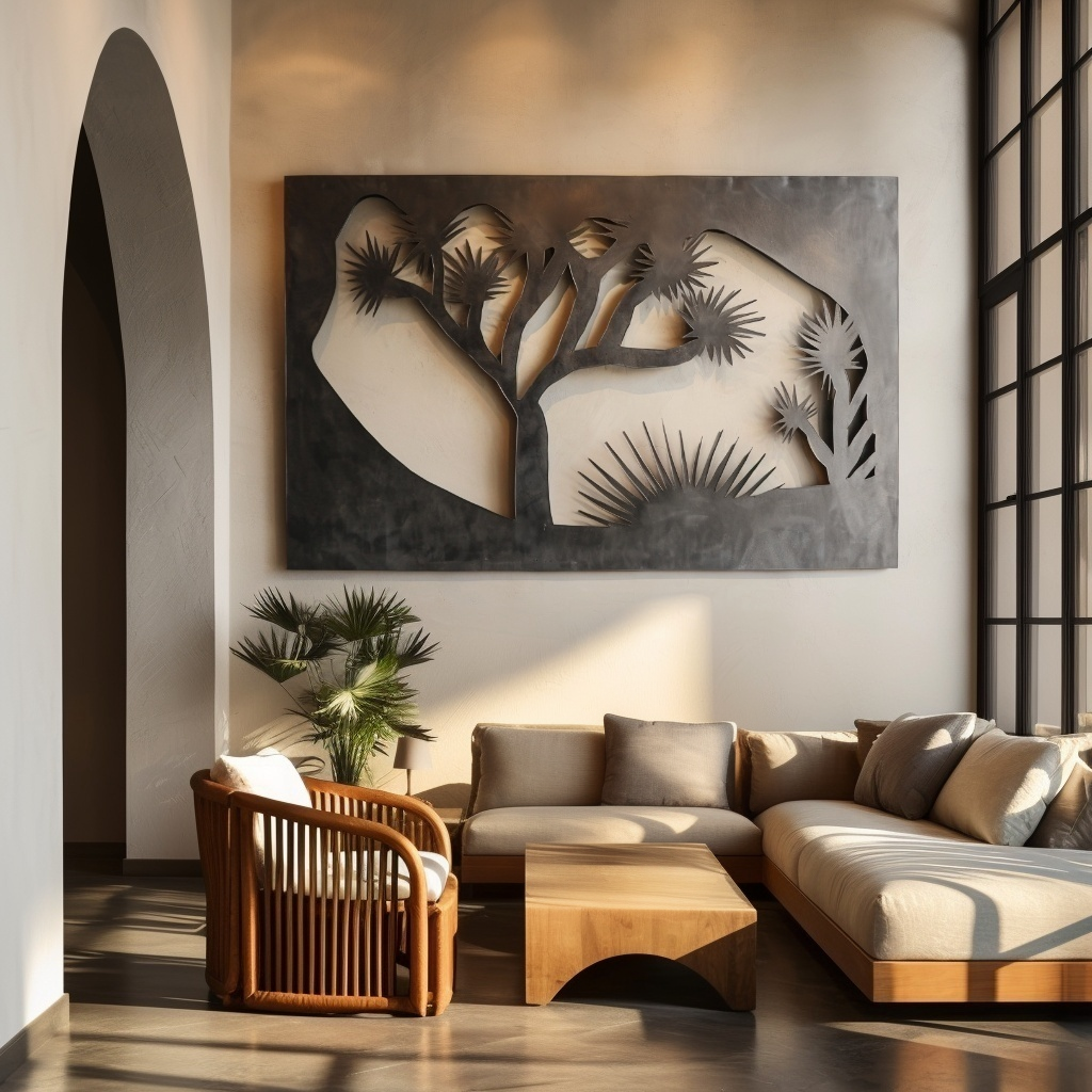 The Joshua Tree - Metal Wall Art