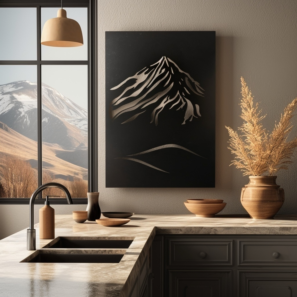 The Mount Elbert - Metal Wall Art