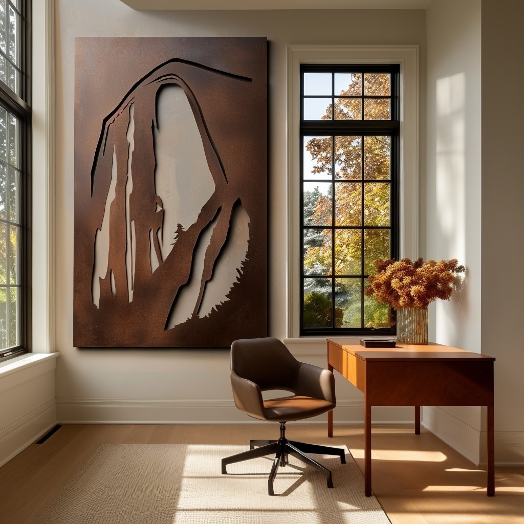 The Half Dome - Metal Wall Art