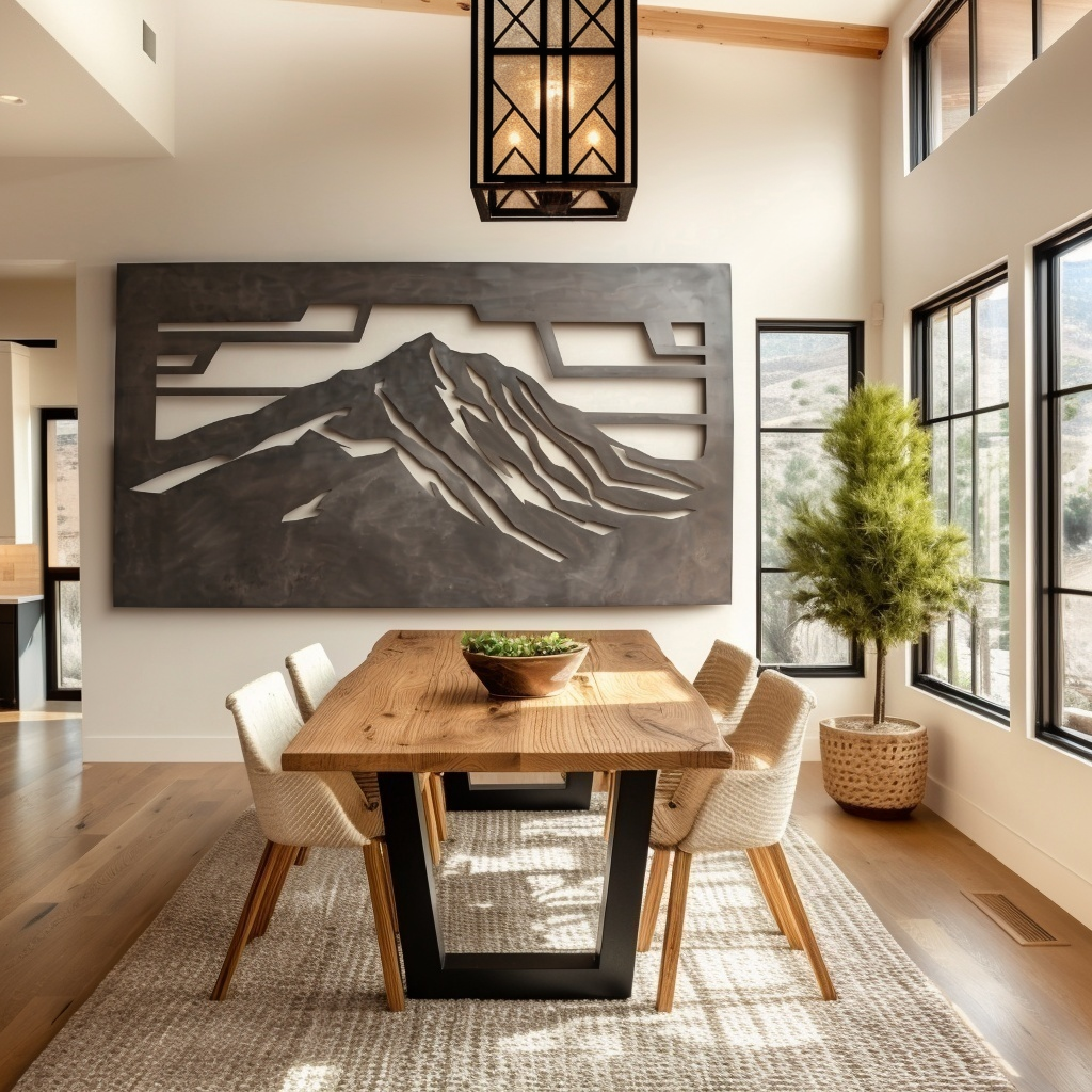 The Mount Katahdin - Metal Wall Art