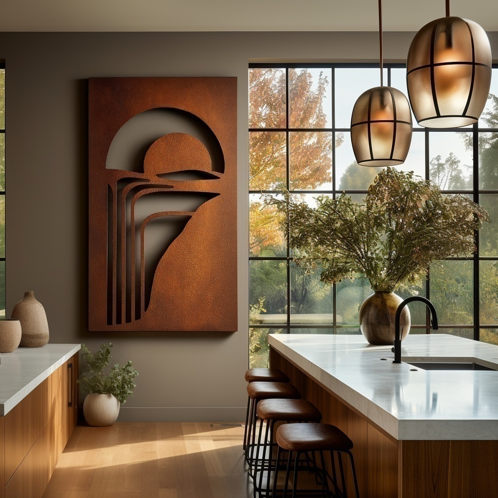 The Multnomah Falls - Metal Wall Art