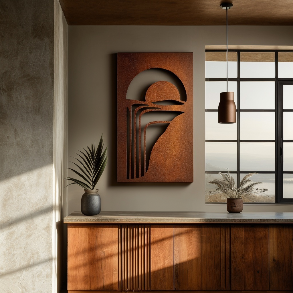 The Multnomah Falls - Metal Wall Art