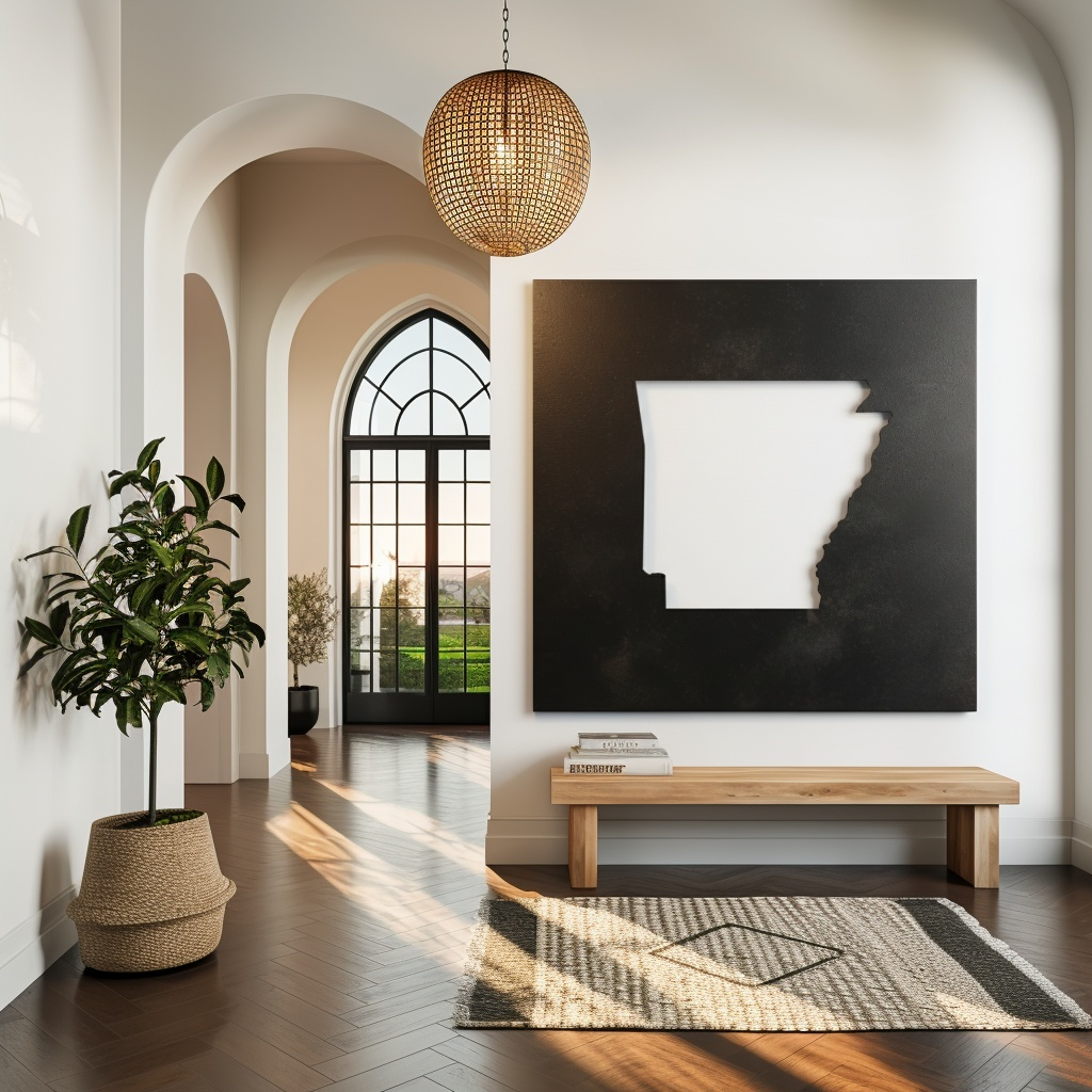 The Arkansas - Metal Wall Art