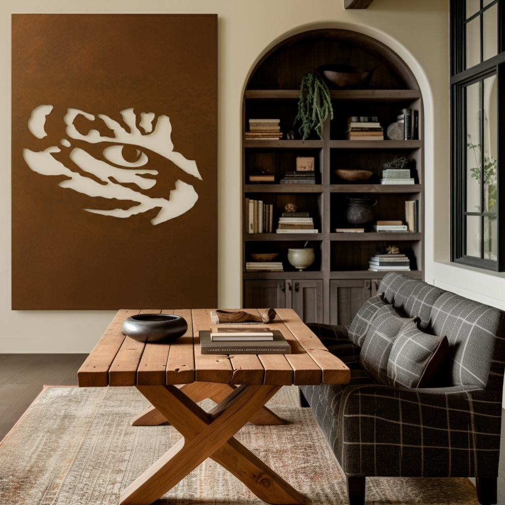 The Tiger Eye - Wall Art - Portrait Umber