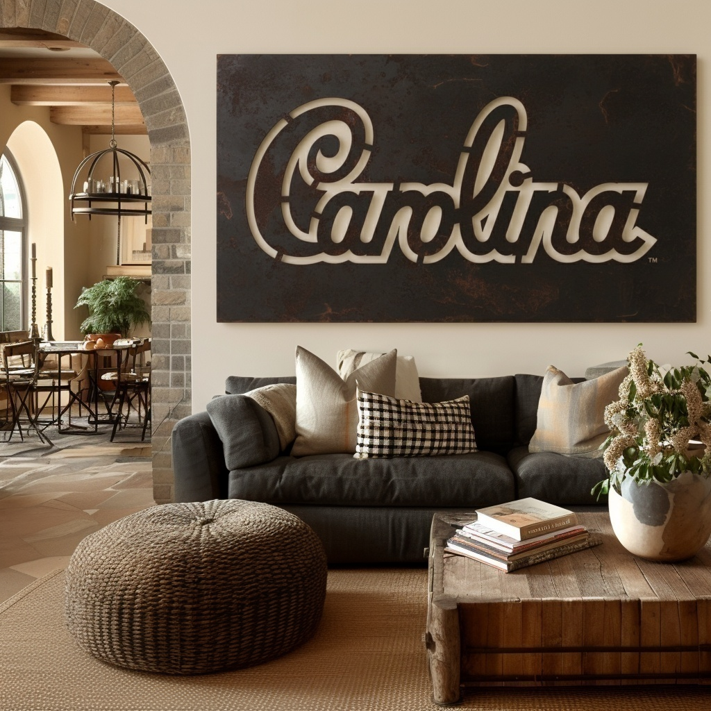 The South Carolina - Metal Wall Art - Landscape Forge