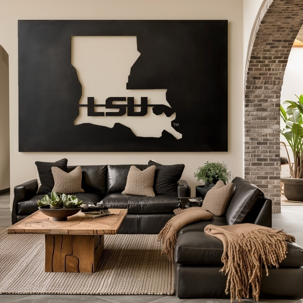 The Louisiana - Metal Wall Art - Landscape Forge