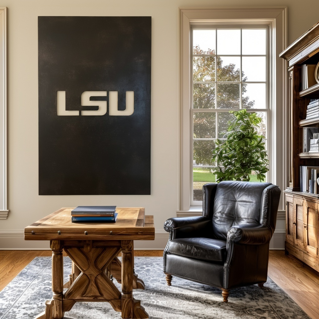 The LSU - Wall Art - Portrait Forge
