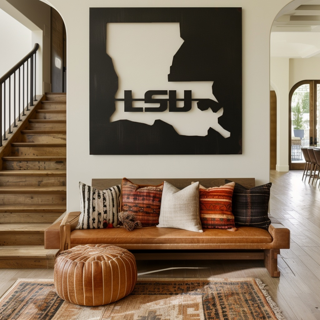 The Louisiana - Wall Art - Square Forge