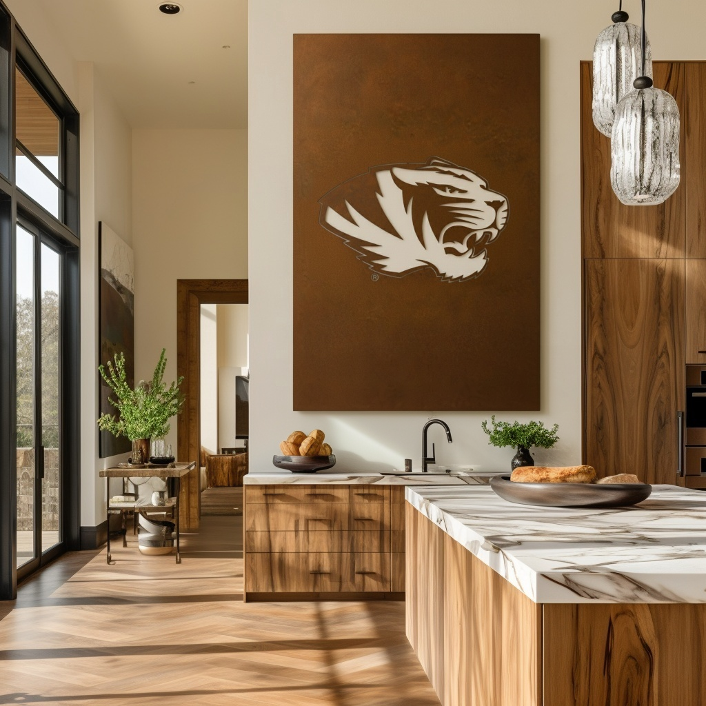 The Tiger - Wall Art - Portrait Umber