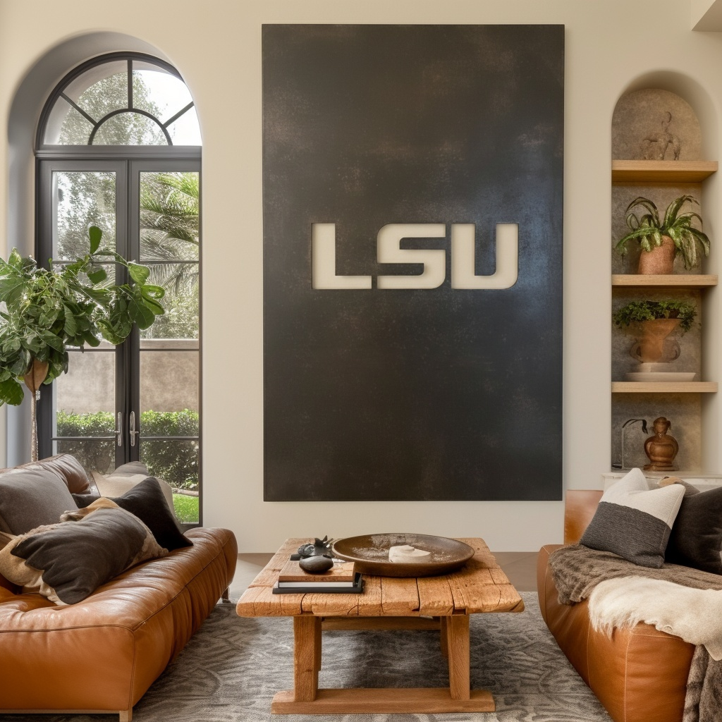 The LSU - Wall Art - Portrait Slate