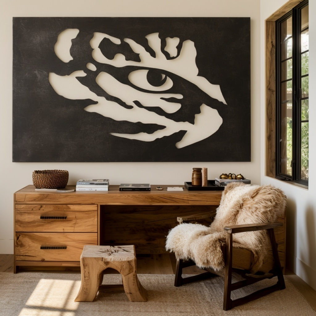 The Tiger Eye - Metal Wall Art - Landscape Forge