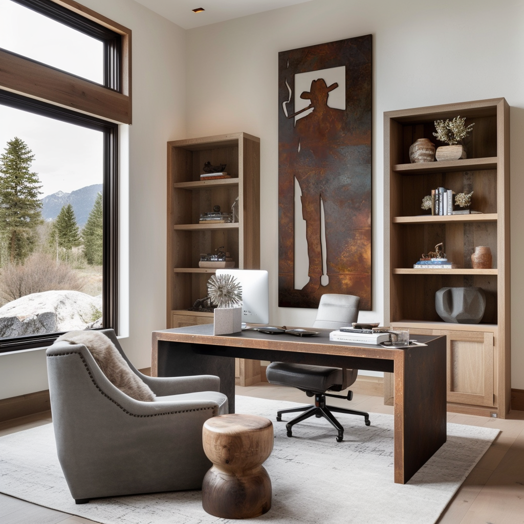 The Long Draw - Metal Wall Art