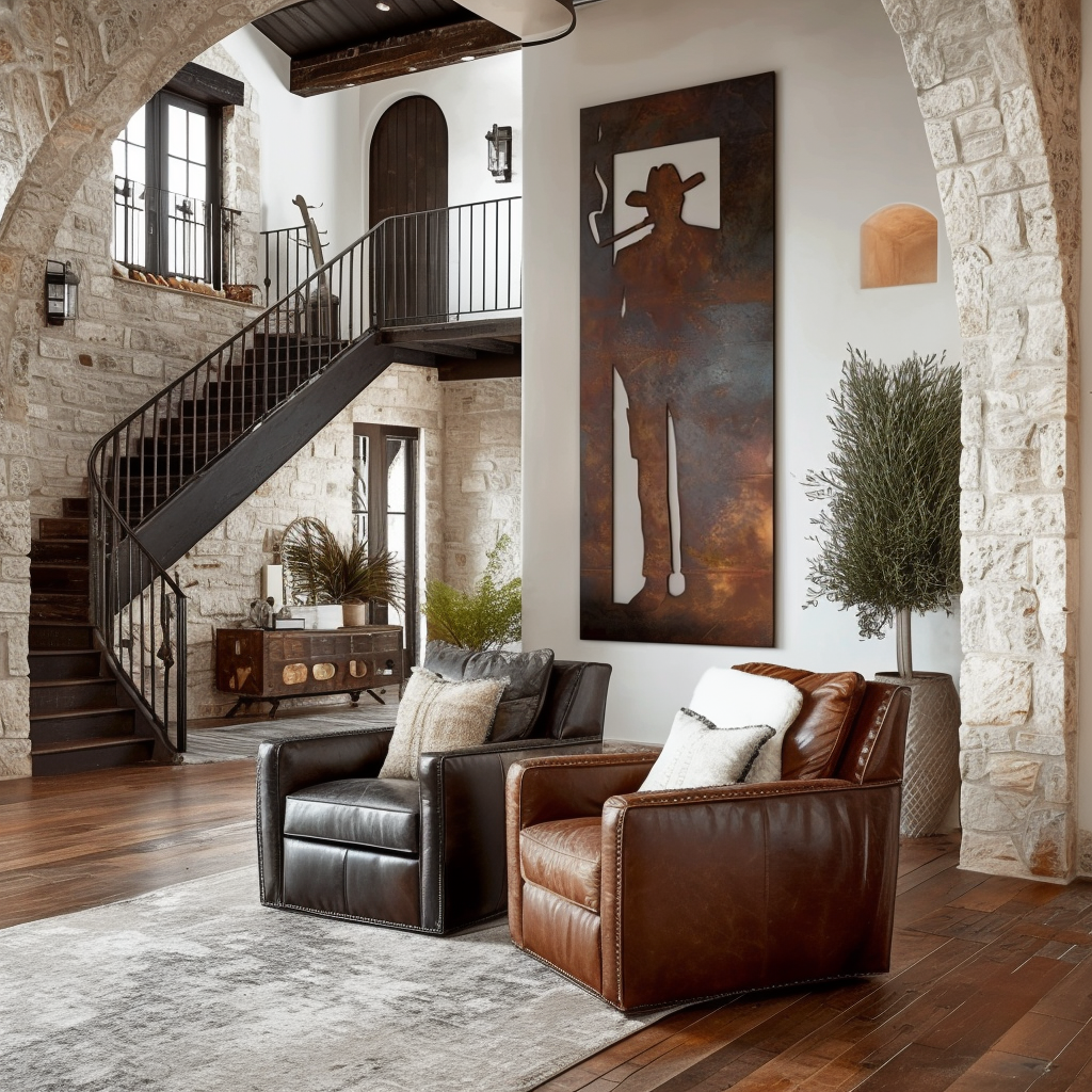 The Long Draw - Metal Wall Art