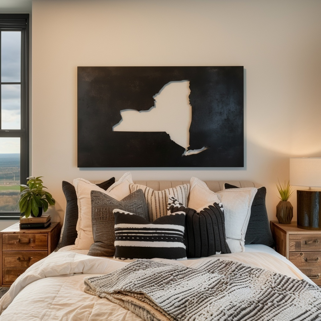 The New York - Metal Wall Art