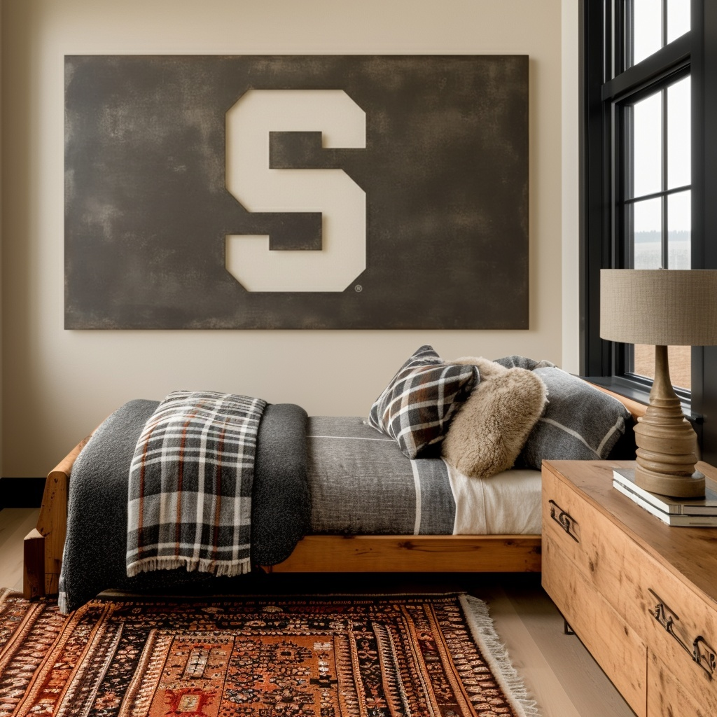 The Super S - Metal Wall Art - Landscape Slate