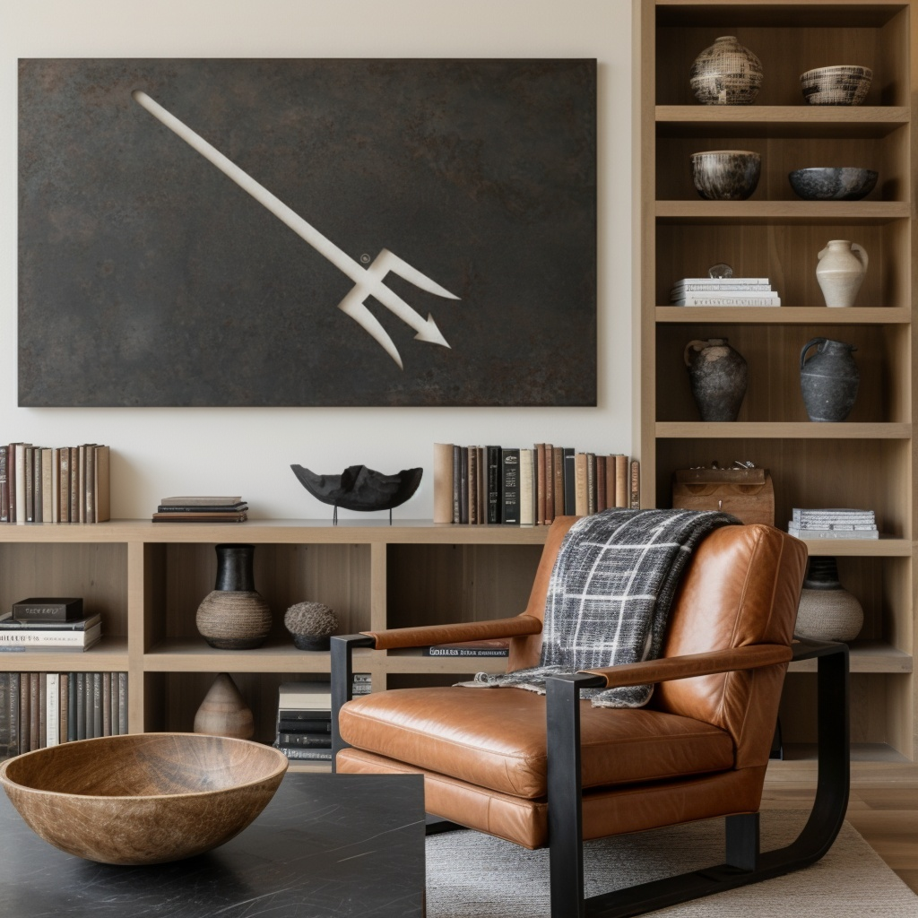 The Piercing Pitchfork - Wall Art - Landscape Slate