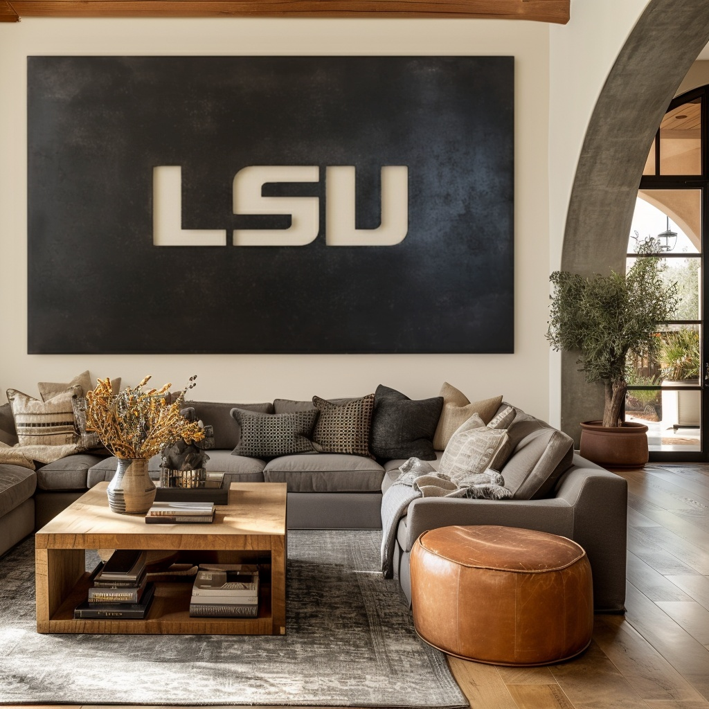 The LSU - Metal Wall Art - Landscape Forge