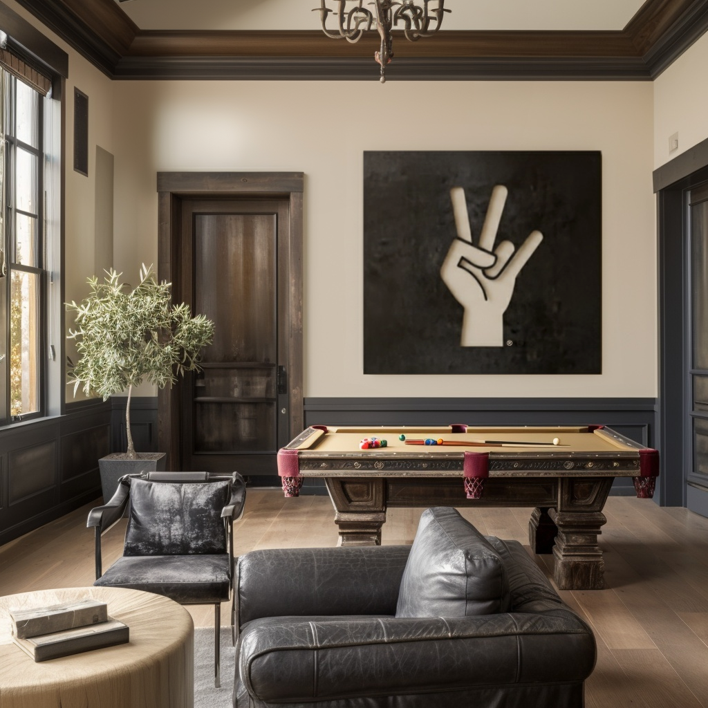 The Hand Fork - Metal Wall Art - Square Forge