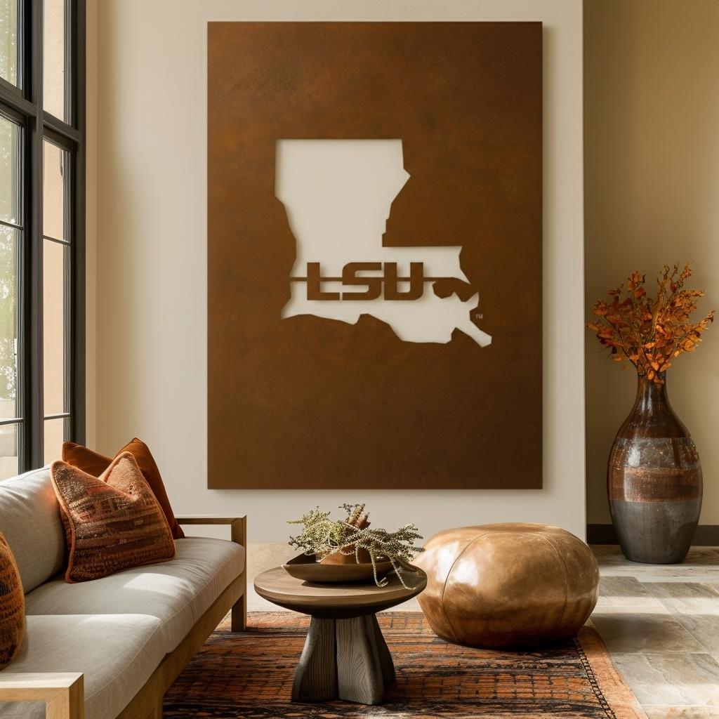 The Louisiana - Wall Art - Portrait Umber