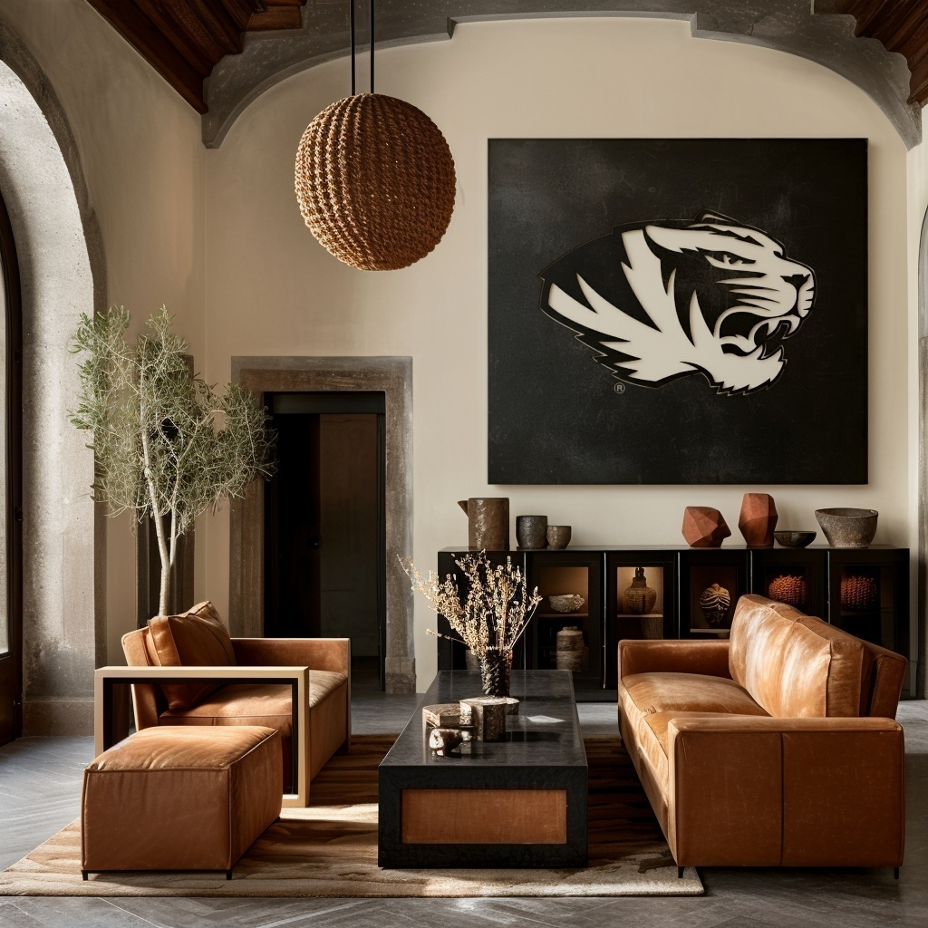 The Tiger - Metal Wall Art- Square Forge