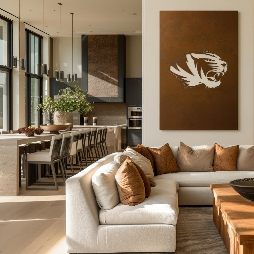 The Tiger - Wall Art - Portrait Umber