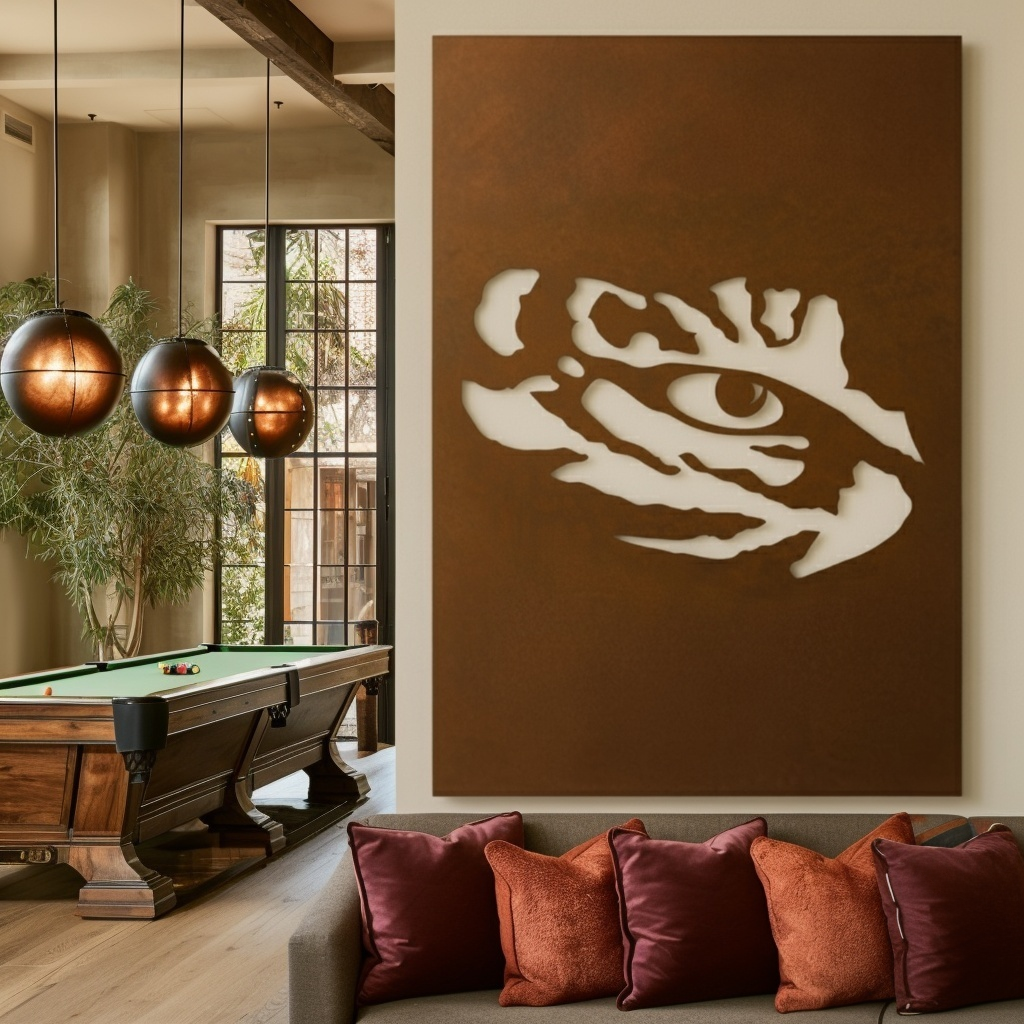 The Tiger Eye - Wall Art - Portrait Umber