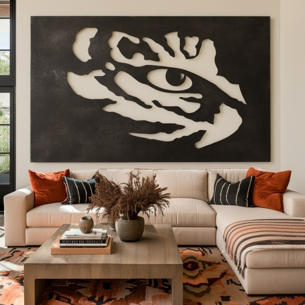 The Tiger Eye - Metal Wall Art - Landscape Forge