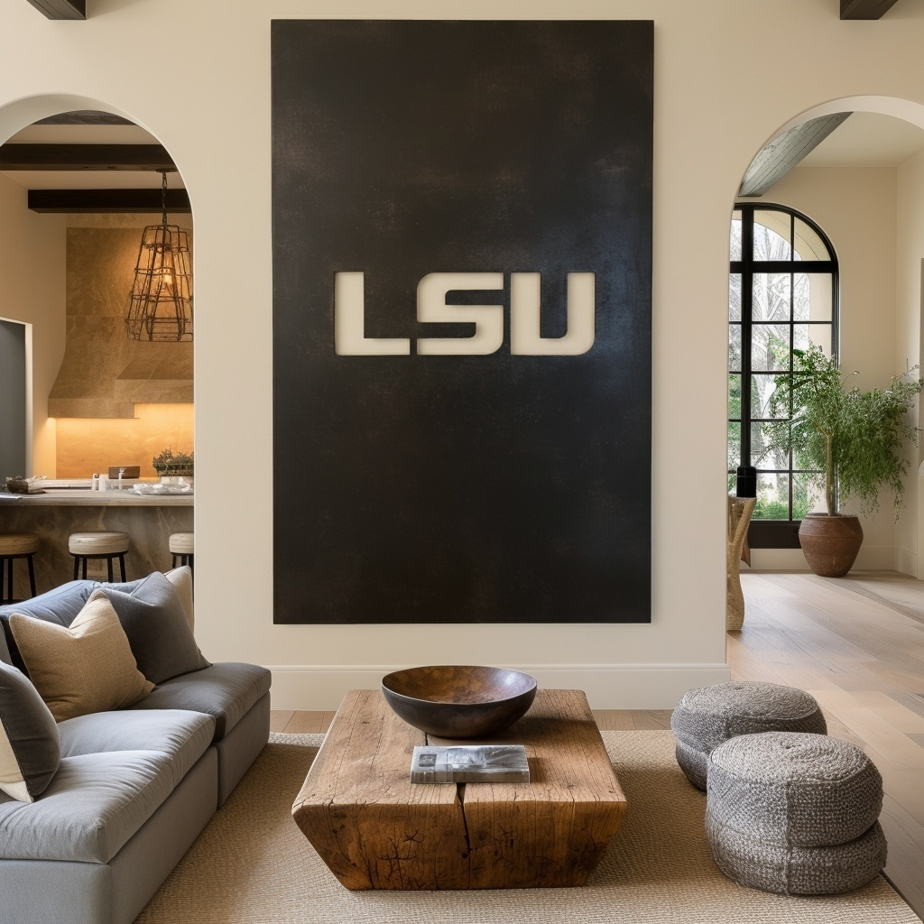 The LSU - Wall Art - Portrait Forge