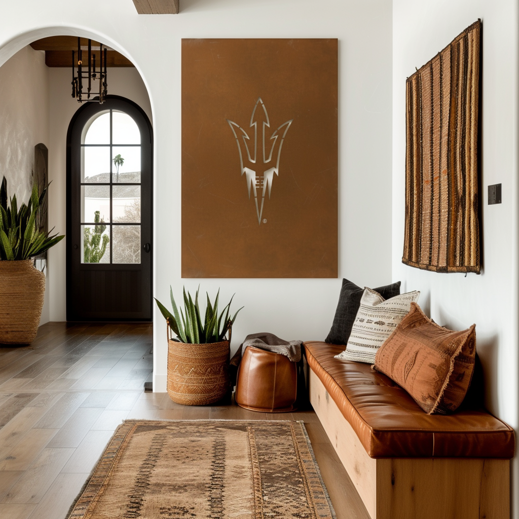 The Pitchfork - Wall Art - Portrait Umber