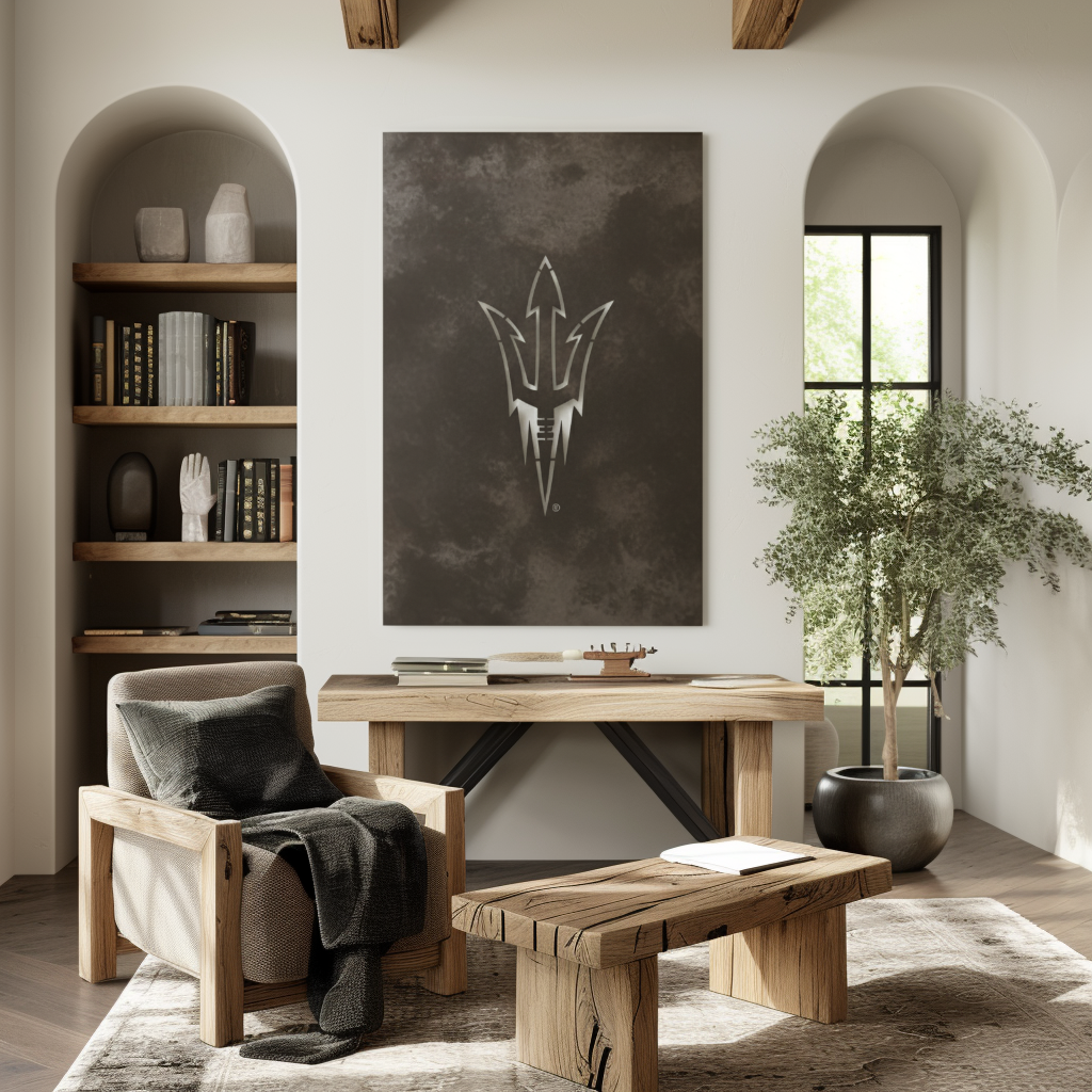 The Pitchfork - Wall Art - Portrait Slate