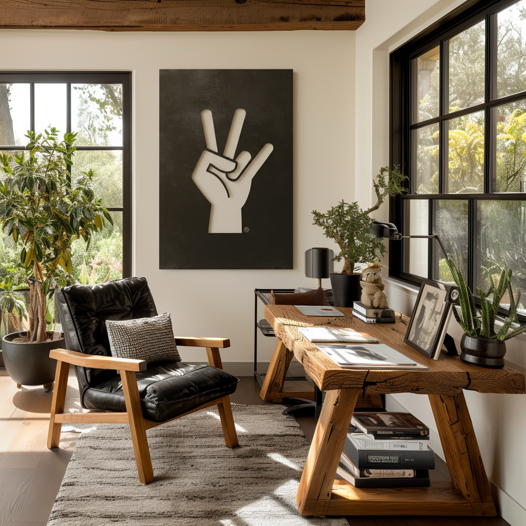 The Hand Fork - Wall Art - Portrait Forge