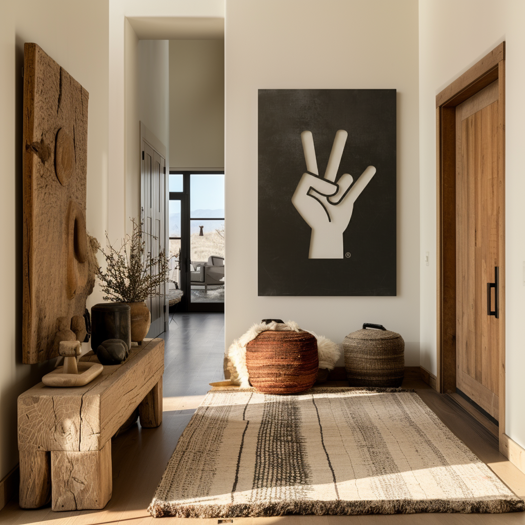 The Hand Fork - Wall Art - Portrait Forge