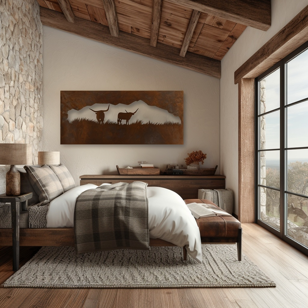 The Range - Metal Wall Art