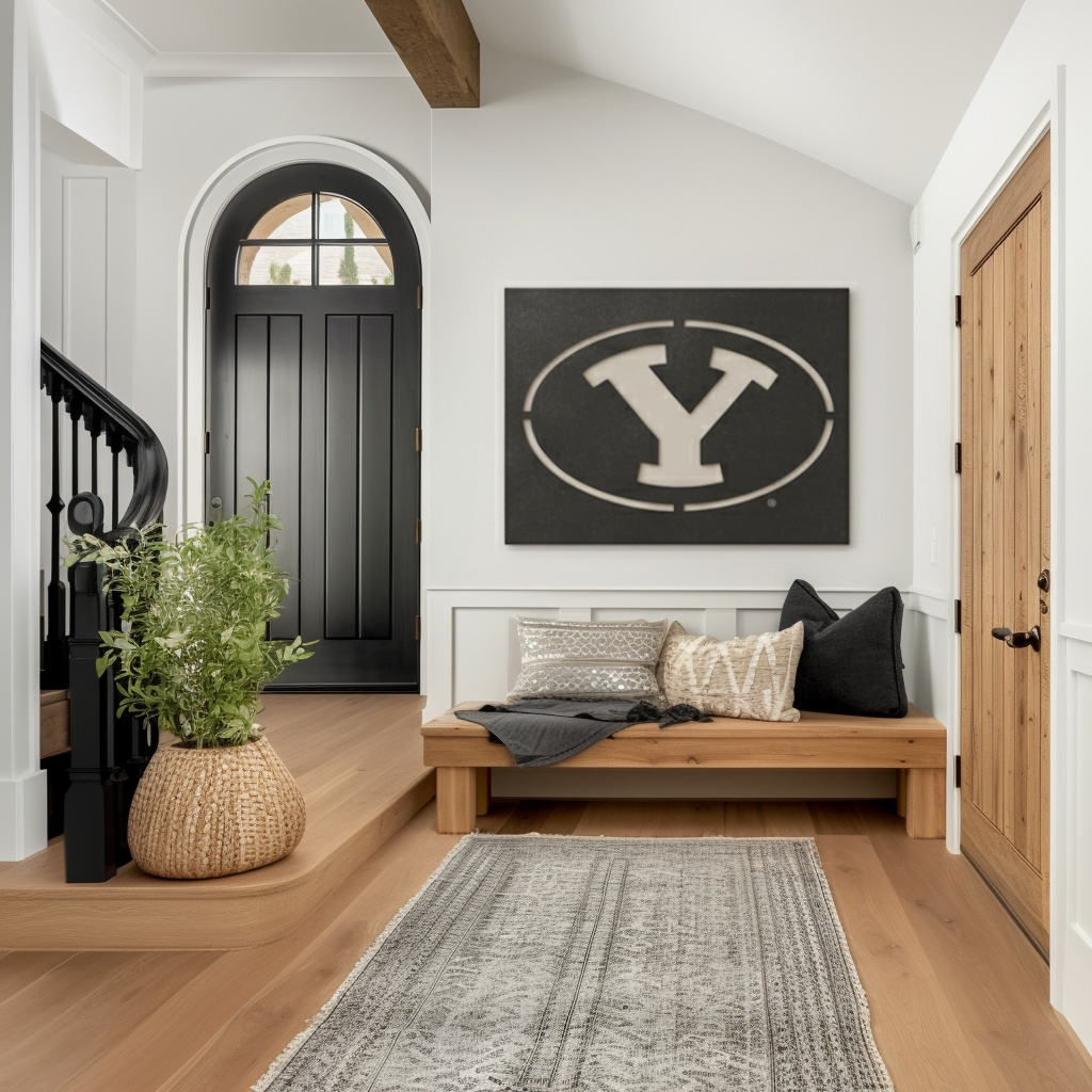 The Oval Y - Metal Wall Art- Square Forge