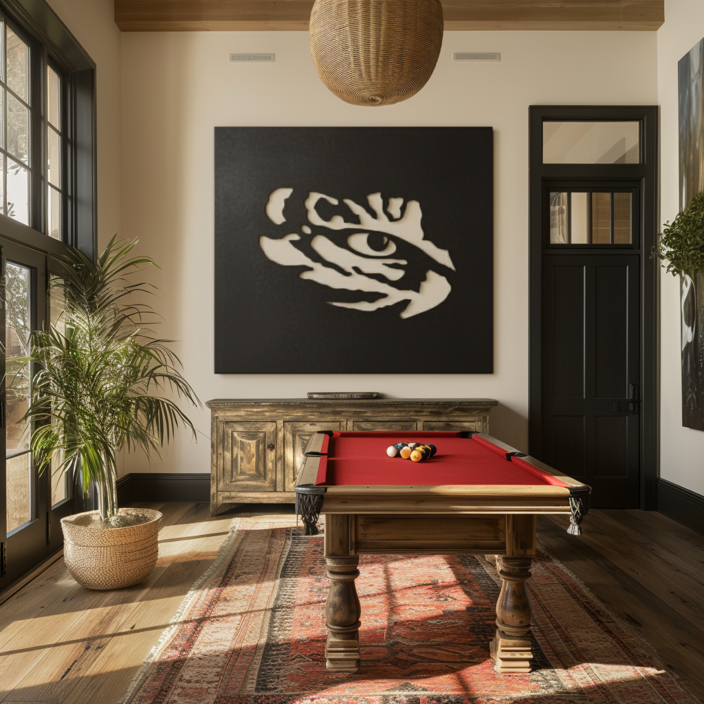 The Tiger Eye - Wall Art - Square Forge