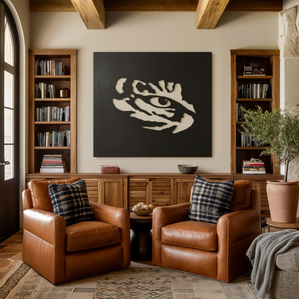 The Tiger Eye - Wall Art - Square Forge