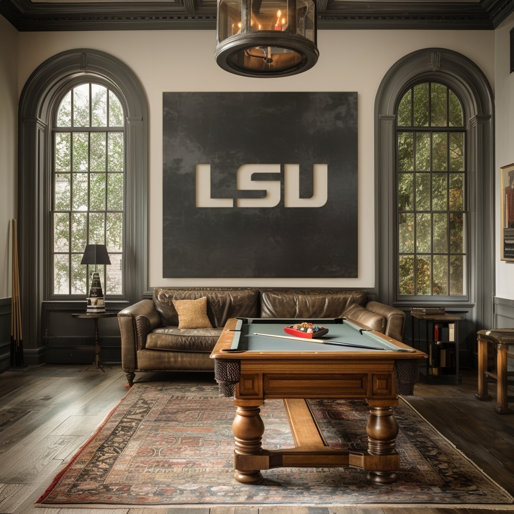 The LSU - Wall Art - Square Forge